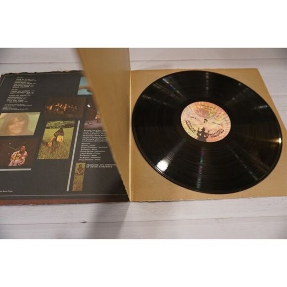 Melanie – Leftover Wine Vinyl LP 1970s Folk Rock Preowned - Picture 4 of 6